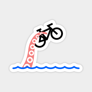 Octopus Bike Magnet