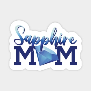 Sapphire Mom Magnet