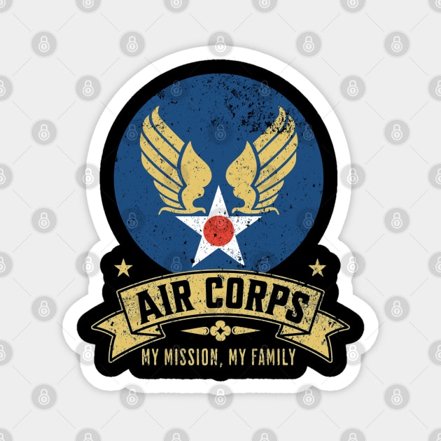 Air Corps - My Mission My Family Magnet by Distant War