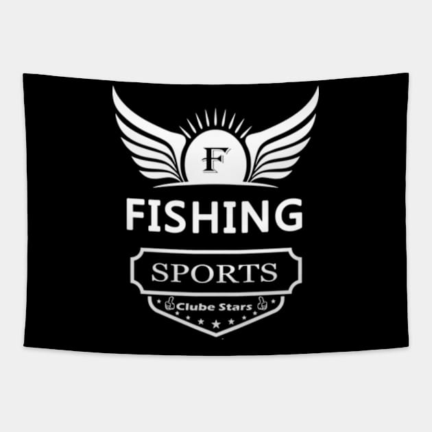 Sports Fishing Tapestry by Polahcrea