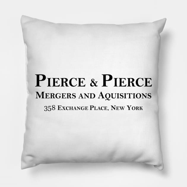 Mergers and Acquisitions logo, N.Y. Pillow by buby87