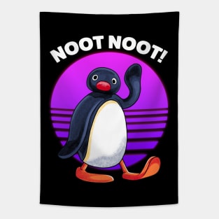 Pingu Noot Noot Meme Tapestry