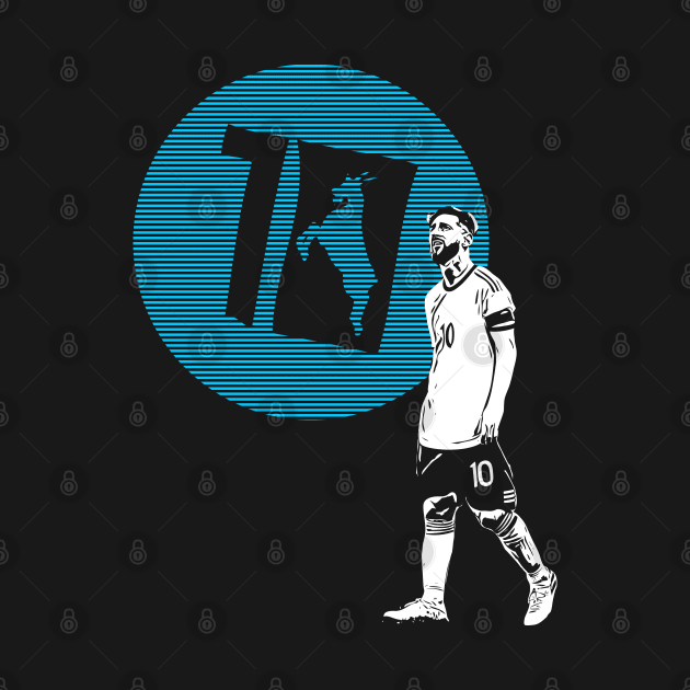 Messi is the GOAT. by StripTees