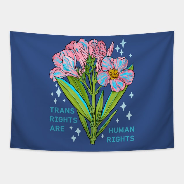 Trans Rights Are Human Rights Tapestry by FabulouslyFeminist