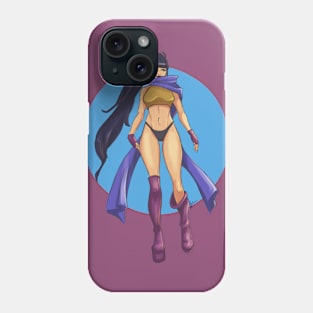 Bikini, scarf, high heel boots pinup Phone Case