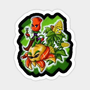 Plants vs. Zombies bang 10 Magnet