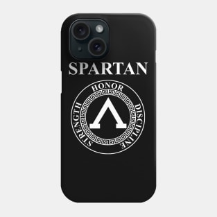 Spartan Shield Virtues of Sparta Lambda Phone Case