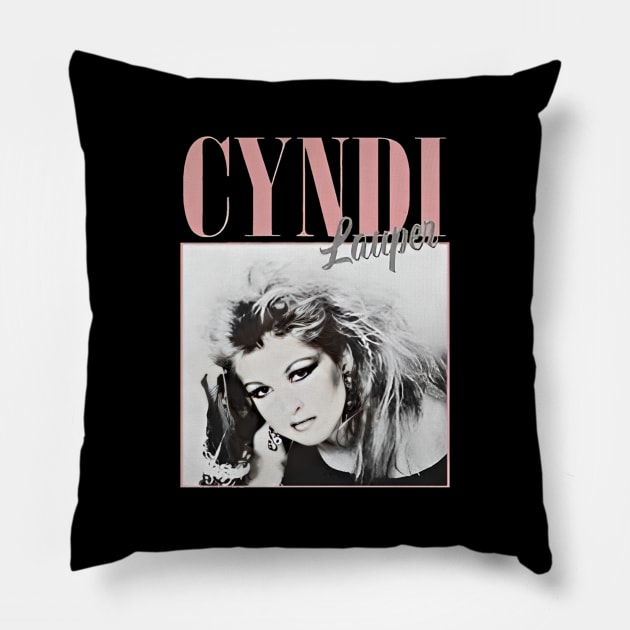 Cyndi lauper///Vintage for fans Pillow by MisterPumpkin