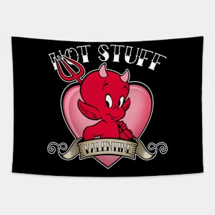 HOT STUFF - Tattoo Heart Tapestry