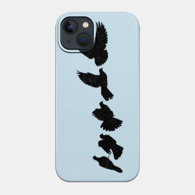 PIGEON TAKES FLIGHT - Pigeon - Phone Case