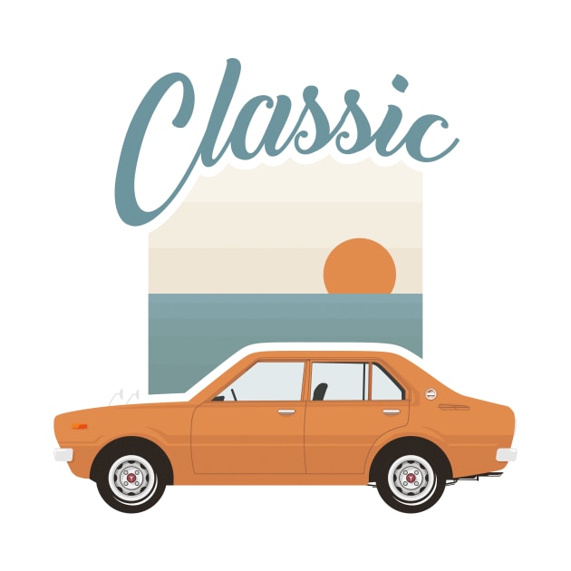 fine day to ride a classic car by cepi