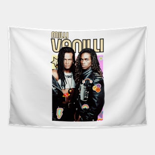 milli vanilli quotes art 90s style retro vintage 80s Tapestry