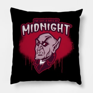 Date at Midnight Pillow