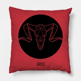 Aaries - Geometric Astrology Pillow