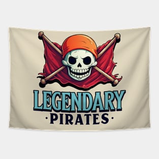 Legendary Pirates Anime Series Tapestry