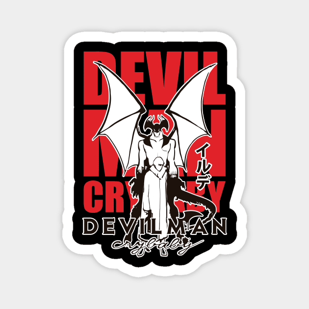 Devilman Crybaby Magnet by irude