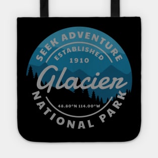 Glacier National Park Retro Tote