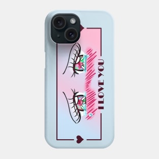 Anime eyes Phone Case