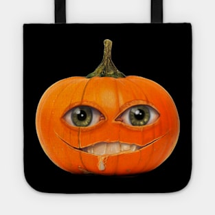 Creepy pumpkin Tote