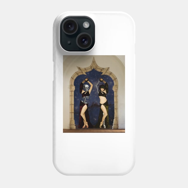 Dancing with Death Phone Case by Loveday101