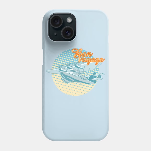 Cartoon plane Phone Case by Mechanik