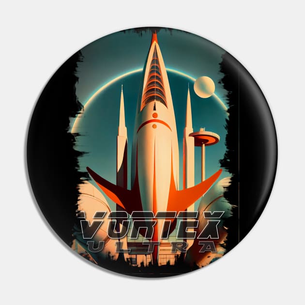 Rocket To Space #1 Pin by MarkColeImaging