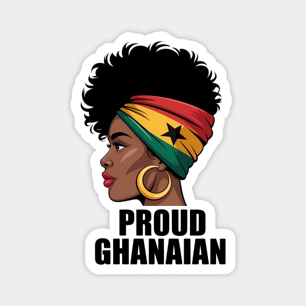 Proud Ghanaian Magnet by Adwoa's Store