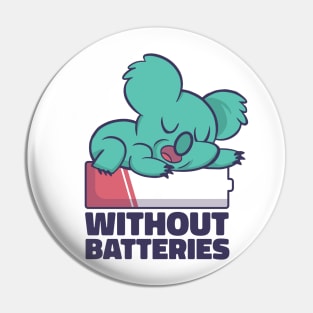 Without Batteries Pin