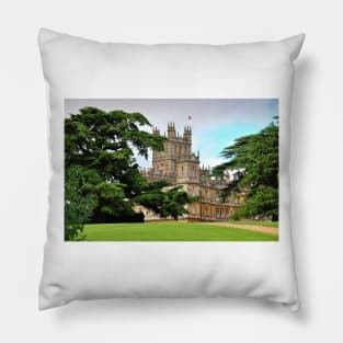 Highclere Castle Downton Abbey Hampshire England Pillow