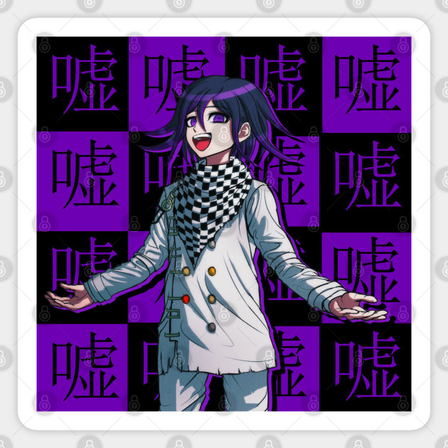 Wallpaper Kokichi Oma Lie Danganronpa Sticker Teepublic Desktop Wallpaper Free