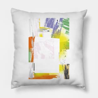 Abstract Border Pillow