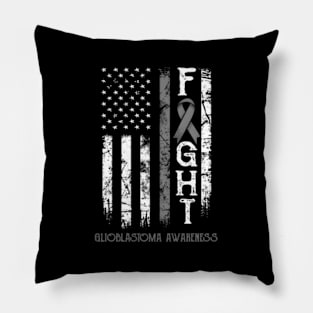 Glioblastoma Warrior Pillow