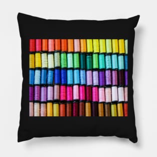 Cotton reels photography Pillow