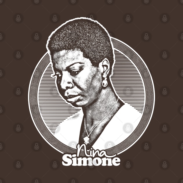 Nina Simone //\\ Original Retro Fan Art Design by DankFutura