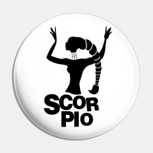 Tribal zodiac. Scorpio Pin