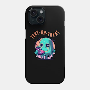 Text or treat Phone Case