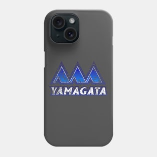 Yamagata Prefecture Japanese Symbol Distressed Phone Case