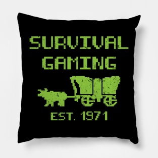 Survival Gaming Est 1971 Pillow