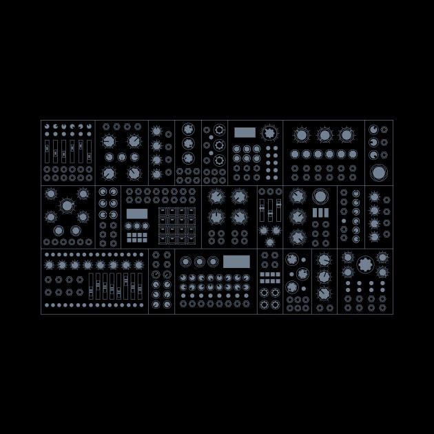 Modular Synthesizer 2 Grey by Atomic Malibu