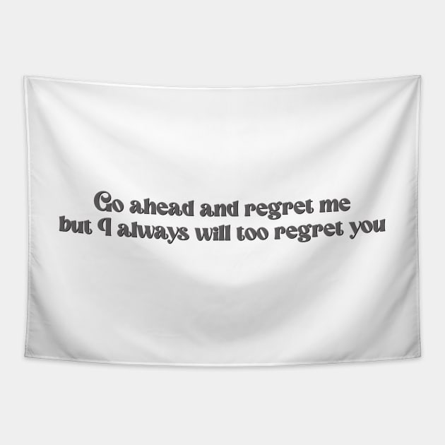 Regret me Daisy Jones & The Six lyrics Daisy Jones And The Six