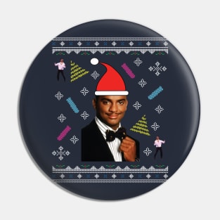 Fresh Prince Of Bel Air Carlton Dance Christmas Knit Pattern Pin