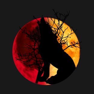 red moon wolf 1 T-Shirt