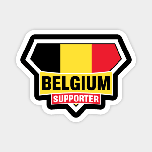 Belgium Super Flag Supporter Magnet