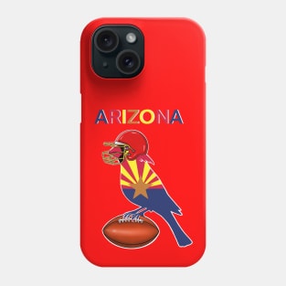 Red Cardinal Arizona Phone Case