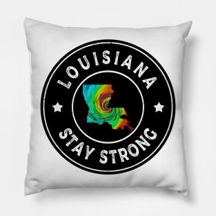 Louisiana Stay Strong Pillow