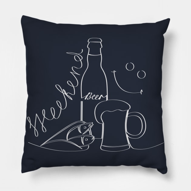 Weekend Pillow by Fresh look