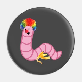 worm (clown) Pin