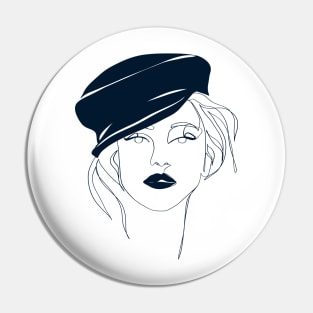 French girl Pin