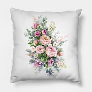 Blooming roses Pillow