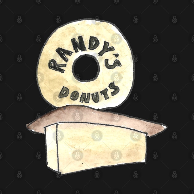 Los Angeles Icons: Randy's Donuts by buhloop.icons